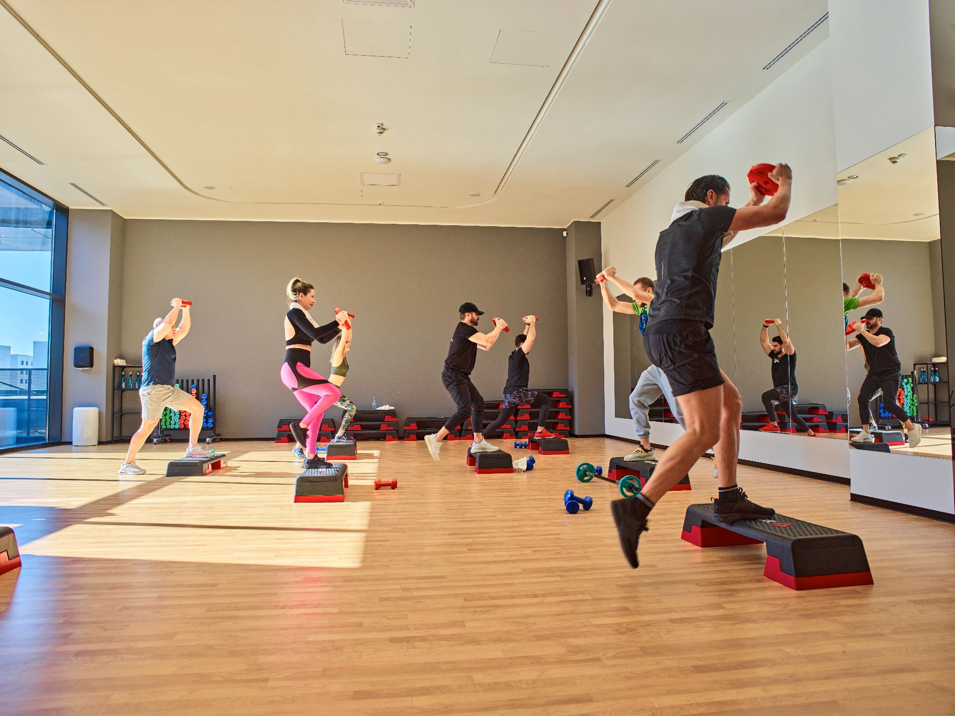 Group classes at Wellness Club by Greenfield