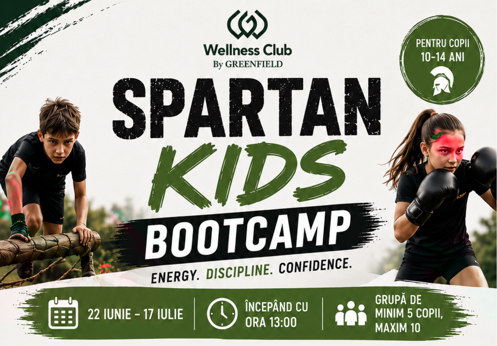 Spartan Kids Bootcamp — Wellness Club by Greenfield